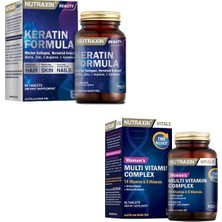 Nutraxin Keratin Formula 60 T. + Multivitamin&Mineral Complex Women
