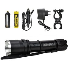 Bintech KM-905 Zoomlu Şok El Feneri Cree LED