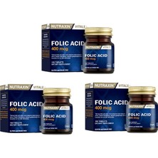 Nutraxin Folik Asit 400 Mcg 100 Tablet X3