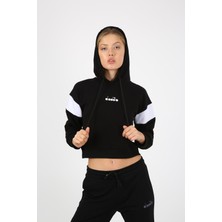 Diadora 176473-80013 W Lifestyle Crop Hoody Kadın Sweatshirt