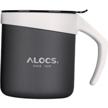 Hayalimkapimda Alocs Isı Yalıtımlı Termal ve Şeffaf Kapaklı 400ML Bardak