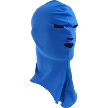 Strade Store Yüzme Tam Yüz Uv Güneş Koruma Dalış Maskesi Baş Boyun Kapak Mavi (Yurt Dışından)