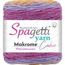 Spagettiyarn Makrome Cake Lolipop