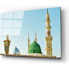 Aras Glass Art Mescidi Nebevi 4 Cam Tablo