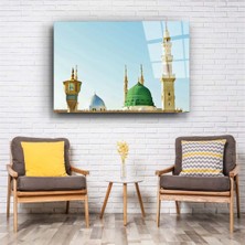 Aras Glass Art Mescidi Nebevi 4 Cam Tablo