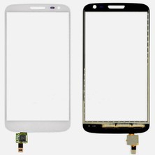 Teknonet LG G2 Mini Uyumlu Dokunmatik Lens + Filmli (Beyaz) VR-5273