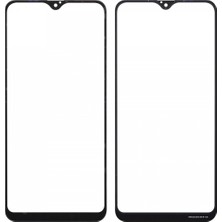 Teknonet Samsung Galaxy A10S Uyumlu Dokunmatik Lens + Oca (Siyah) VR-19493