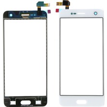 Teknonet Turkcell T80 Uyumlu Dokunmatik Lens + Filmli (Beyaz) NT-80028