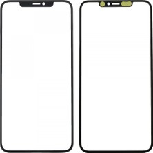Teknonet  iPhone 11 Pro Max Uyumlu Dokunmatik Lens + Oca + Çerçeve (Siyah) VR-19502