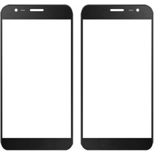 Teknonet Samsung Galaxy A2 Core Uyumlu Dokunmatik Lens + Filmli (Siyah) VR-18943
