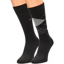 Tommy Hılfıger Erkek 2 Li Çorap 100001495-200