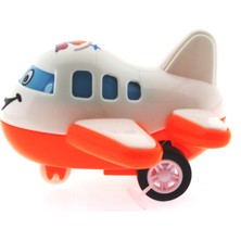 Mega Çek Bırak Mini Sevimli Beyaz Uçak