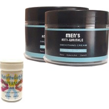 Hintohu Men's Anti-Wrinkle Smoothing Cream Erkek Yaşlanma Kırışıklık Karşıtı Yenileyici Onarıcı Sıkılaştırıcı Bakım Kremi 100 ml 2 Ad + Foot Care Cream 50ML Ayak Nasır Çatlak Kremi