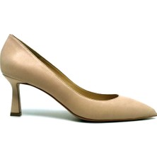 Trendytopuk Nude Hakiki Deri Stiletto - Joanna