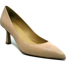 Trendytopuk Nude Hakiki Deri Stiletto - Joanna