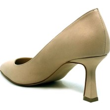Trendytopuk Nude Hakiki Deri Stiletto - Joanna