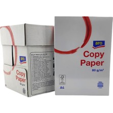 Aro A4 80 gr Fotokopi Kağıdı 5 Paket (1 Koli /2500 Sayfa)