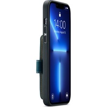 Lnobern Apple iPhone Çıkarılabilir Kart Yuvası Kickstand Koruyucu Kılıf iPhone 12 Pro Max (6,7 Inç) ile Uyumlu (Yurt Dışından)