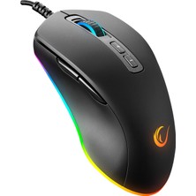 Rampage SMX-R58 Eagle USB 10000 Dpi Rgb Ledli Makrolu Oyuncu Mouse Siyah