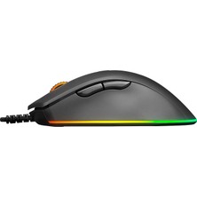 Rampage SMX-R58 Eagle USB 10000 Dpi Rgb Ledli Makrolu Oyuncu Mouse Siyah