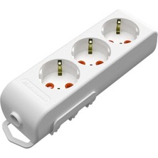 Mutlusan Ri-Tech 3'lü Topraklı Grup Priz Çocuk Korumalı Kablosuz 322028