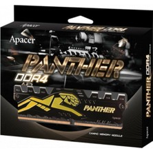 Apacer 32GB (16X2) Ddr4 3200MHZ CL16 Pc Ram Panther AH4U32G32C2827GAA-2