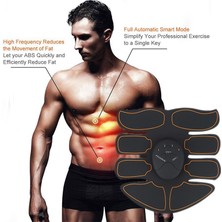 Enjoy Outdoor Elektrikli Ems Kas Stimülatörü Fitness Vücut Toneri Zayıflama Masajı Kablosuz Eğıtmen Karın Abs Stimülatörü (Yurt Dışından)