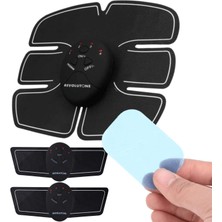 Enjoy Outdoor Ems Kablosuz Kas Stimülatörü Kas Toneri Vücut Kas Fitness Tonlama Kemeri Eğıtmen Karın Abs Kol Stimülatörü(Yurt Dışından)