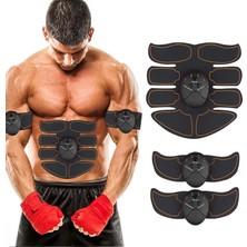 Enjoy Outdoor Ems Kablosuz Kas Toneri Vücut Kas Spor Tonlama Kemeri Kas Stimülatörü Eğıtmen Karın Abs Kol Stimülatörü (Yurt Dışından)