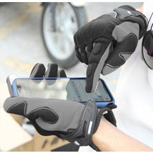 Herobiker Dokunmatik Ekran Kaymaz Aşınmaya Dayanıklı Tam Dikkatli Açık Eldivenler (Yurt Dışından)