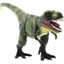 MEGA Yumuşak Plastik 31 cm Dinozor Figür - Yeşil T-Rex