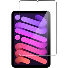Fuchsia Apple iPad Mini 6 2021 Fuchsia Tablet Temperli Cam Screen Protector Çizilmeye Darbeye Dayanıklı Ince Ekran Koruyucu