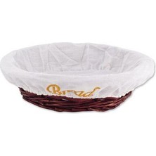 Epinox Hasır Bezli Yuvarlak Sepet 19 cm Esy-19