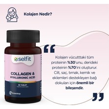 Selfit Collagen & Hyaluronic Acid Tablet 30 Tablet x 3 Adet