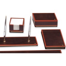 Tabac 440-45 Classic Hakiki Deri Sümen Takımı Bordo Çester