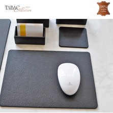 Tabac 515-19 Smoothy Hakiki Deri Sümen Takımı Marine Siyah