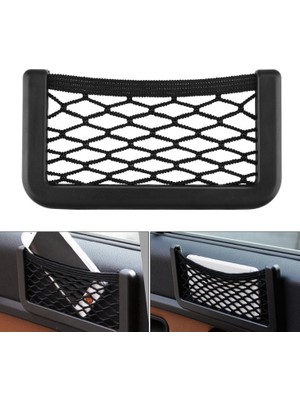 Tuğra Ticaret Navigasyon Telefon Tutucu Torpidoya Yapışan File 15*8 cm