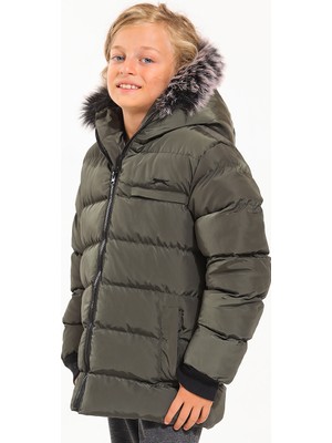Slazenger CALISTO Erkek Çocuk Mont & Kaban Haki