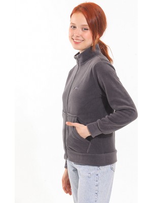 Slazenger SOUL I Kadın Polar Koyu Gri