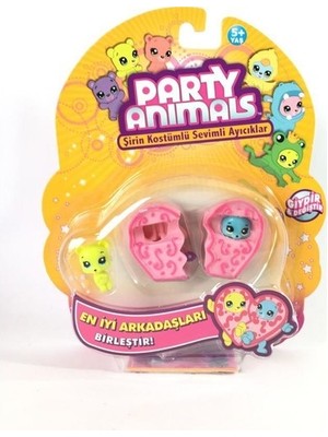 Samatlı Oyuncak Party Animals 2'li Paket