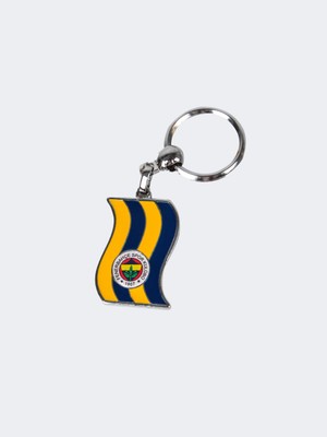 Fenerium Bayrak Sarı-Laci Metal Anahtarlık