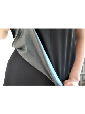 Pekial Terleten Zayıflatan Unisex Sauna Termal Tayt ve Atlet Takım Zayııflama Kıyafeti