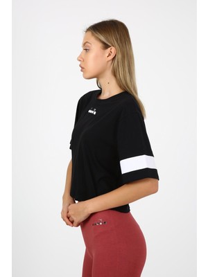 Diadora 175694-80013 W Kadın Crop T-Shirt