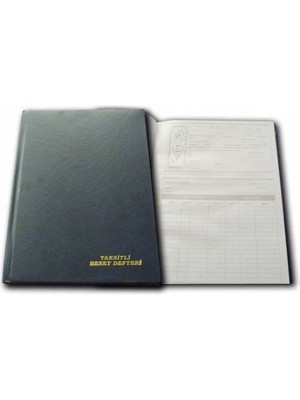 Gürpaş Suni Deri Taksitli Senet Defteri 160 Yaprak 20 x 28 cm