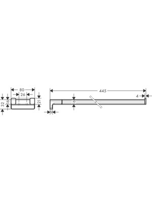 Hansgrohe Addstoris Ikili Havluluk Bronz