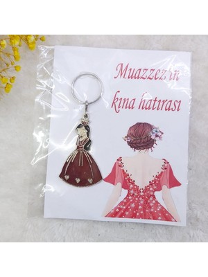 Hayaller Dükkanı 30 Adet Kağıt Üzeri Anahtarlık Kına Liği