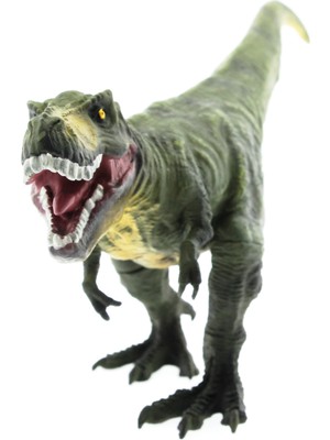 MEGA Yumuşak Plastik 31 cm Dinozor Figür - Yeşil T-Rex
