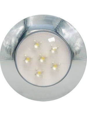 Sealux Aqualed Tavan Lambası, 12 Leds, 12V/28V, Beyaz