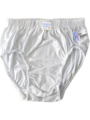 Seher 12 Adet Beyaz Renk Çocuk Slip Külot
