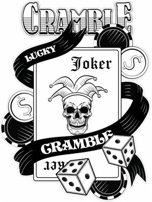 Sticker Master Joker Poker Oyun Kartı Kurukafa Sticker Laptop Araba Oto Motor Oto Motor Pc Etiket
